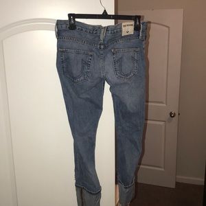 True Religion Cuffed Jeans